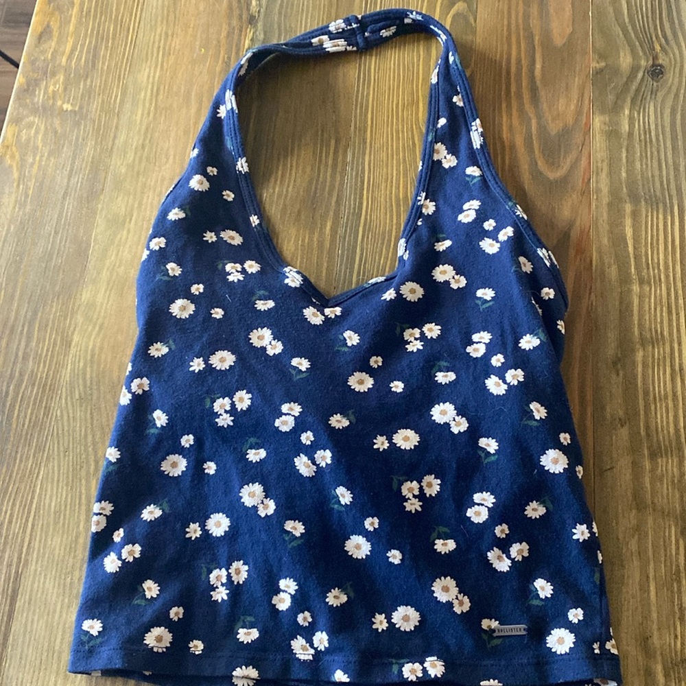 Hollister daisy halter top